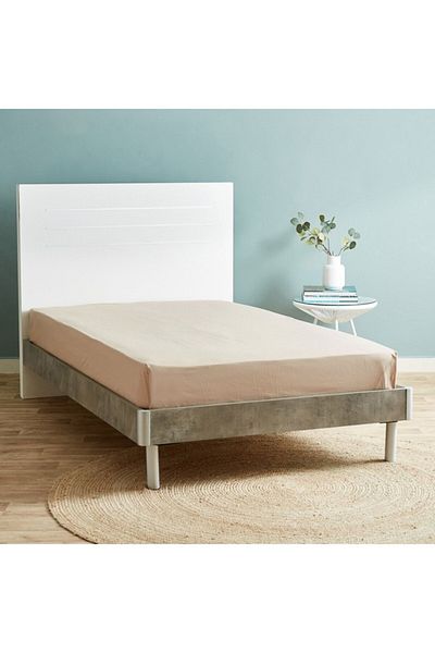 Home Box Ballina Solid Cotton Twin Flat Sheet 170x260 cm