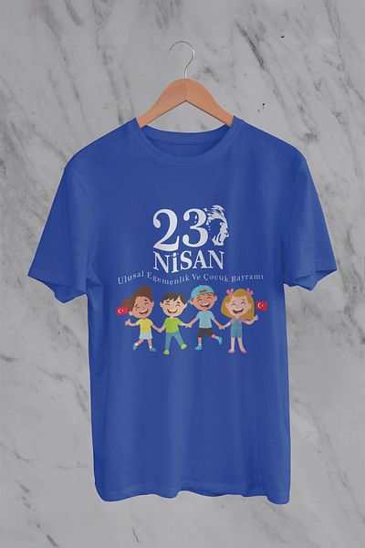 MYADA 23 aprilie Tricou pentru copii imprimat Ziua Suveranității Speciale pentru copii
