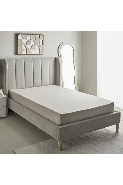 Home Box Purely Percale Twin Fitted Sheet 120x200+40 cm