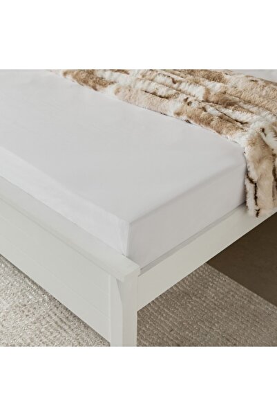 Home Box Purely Percale Olympic Queen Fitted Sheet 160x200+40 cm