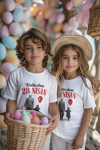 MYADA Παιδικό μπλουζάκι με στάμπα 23 Απριλίου Special Atatürk and Country 23417