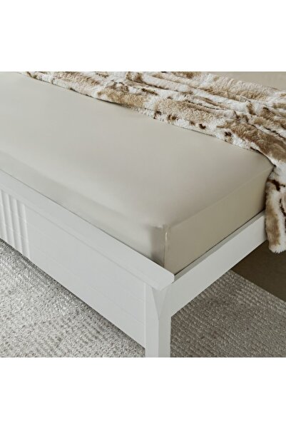 Home Box Purely Percale Olympic Queen Fitted Sheet 160x200+40 cm