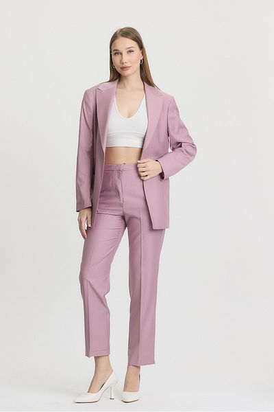 Ted Davıd Lilac Color Pocket Detailed Suit