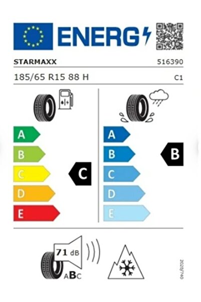 Starmaxx 185/65 R15 TL 88H POLARMAXX Kış Lastiği (Üretim Tarihi:2024)