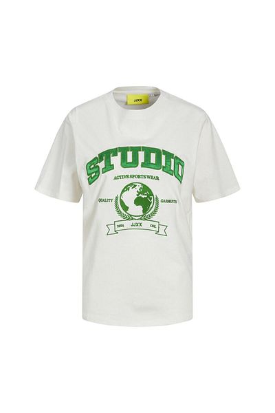JJXX 12252256   Jxinez Rlx Ss - Λευκό T-Shirt