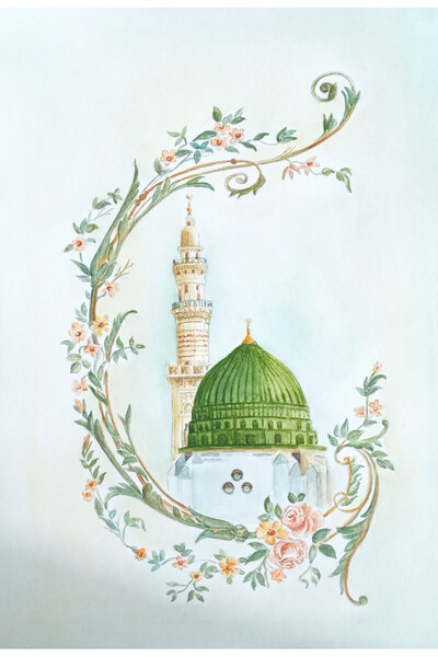 Sarisa Pictură originală în acuarelă