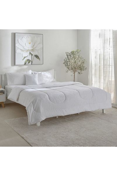 Home Box Opulent Luxe 5-Piece Khadi Print Cotton Jacquard King Duvet Comforter Set 220x240 cm