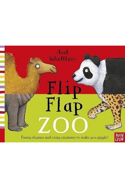 Nosy Crow Flip Flap Zoo Book by Axel Scheffler