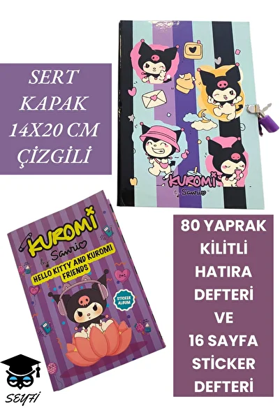 SEYFİKİRTASİYE مجموعة ملاحظات تذكارية مكونة من 80 ورقة ومجموعة ملاحظات مكونة من 16 ورقة