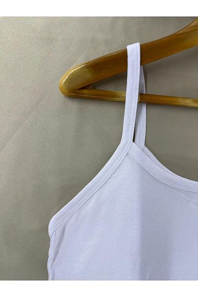 skycott White Viscose Women's Body Undershirt
