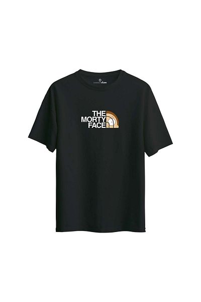DWN WEAR Μπλουζάκι Oversize με σχέδιο "Morty".