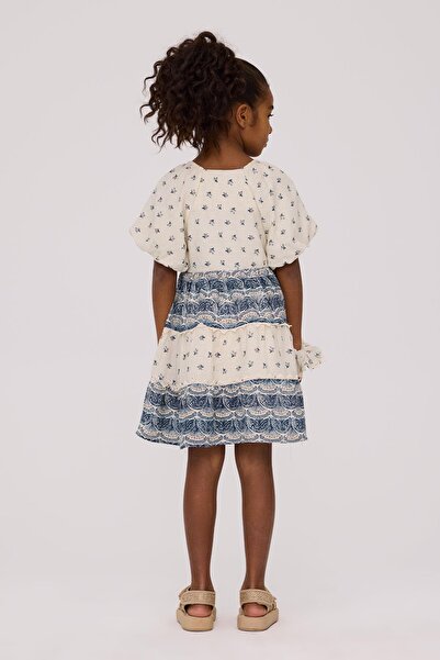 Tyess Girl Patterned Dress