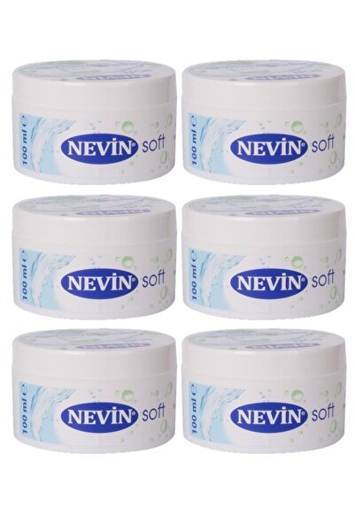 nevin كريم العناية المرطب الناعم 100 مل - 6 قطع