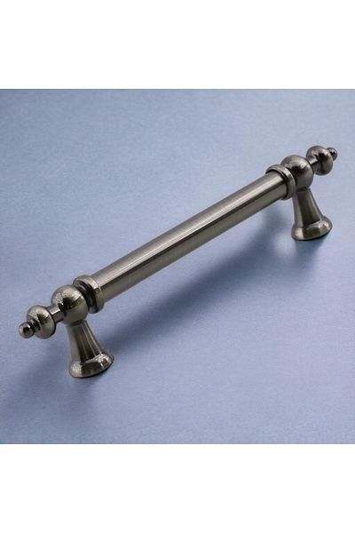 Badem10 Mâner otoman antic din metal nichel 96 mm Mobilier Bucătărie Sertar Dulap Dulap Ușă Mânere Mâner