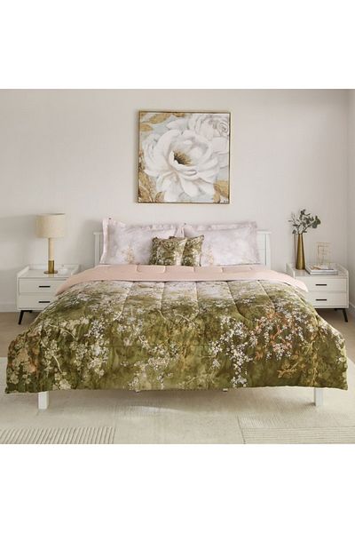 Home Box MaBelle Maison Florensence 5-Piece Cotton King Comforter Set 220x240 cm