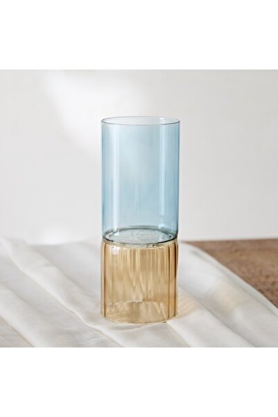 Home Box مزهرية زجاج ريفا 10x10x25 سم