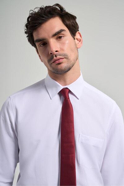 İmza Сорочка з довгими рукавами, коміром-стійкою, кишенями, з довгим рукавом, з візерунком, з підкладкою, з бавовняної тканини, класичного крою, зручна, 1004250171