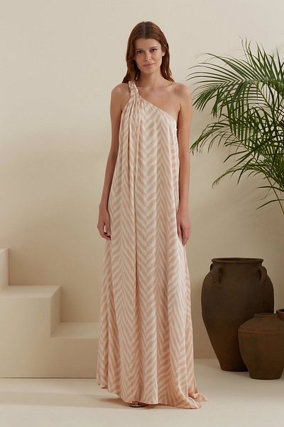 Dahlia Bianca Helen Long Dress