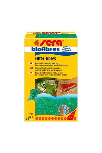 SERA Biofibres 40Gr Coarse Filter Material
