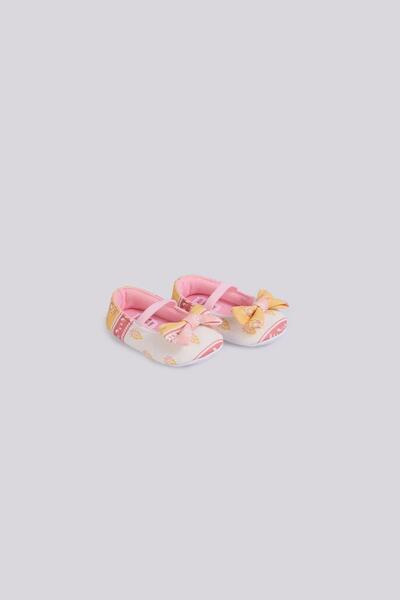 Layette BG Store Kız Bebek Desenli Patik