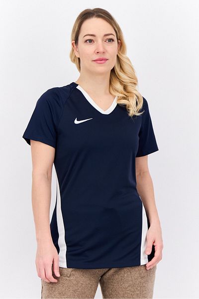 Nike Women Sportswear Fit Short Sleeve Jersey Shirt, Navy