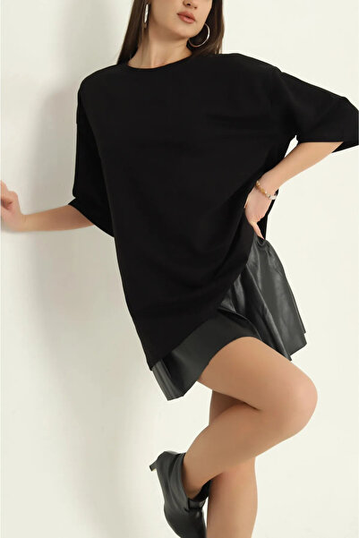 Wish BF Yeni Sezon Oversize İki İp Tişört