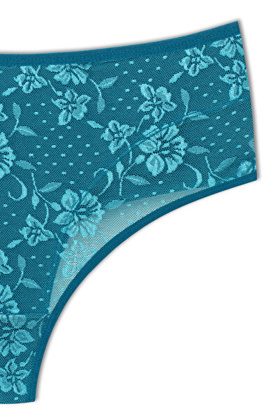 HNX Chiloți de damă din bumbac cu talie înaltă, căptușiți cu două straturi, cu benzină