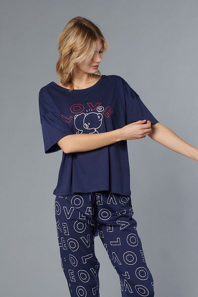 Rubina Secret Σετ γυναικείες πιτζάμες από 100% βαμβάκι - Oversize 4 εποχές [2025- ΑΝΟΙΞΗ]