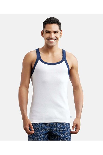 JOCKEY Zone Fashion Vest US27-01 White