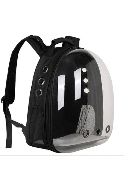 Choice Transparent Black Manufacturer Directly Supplies Cat Bags, Pet Backpacks, Portable And Transparent S