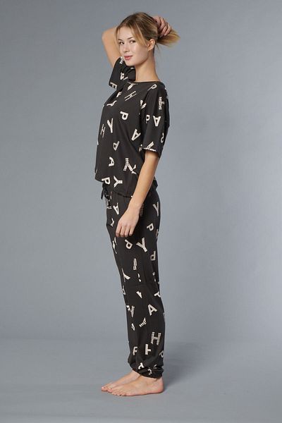 Rubina Secret Women's 100% Cotton Pajamas Set - Oversize 4 Seasons [2025- Spring]