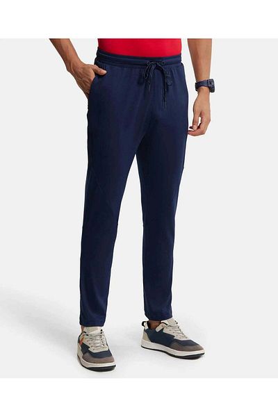 JOCKEY Move-Mens Ultra-soft Track Pant MV11-01 Blue