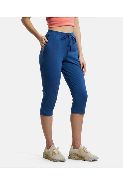 JOCKEY 24X7 Capri Pants 1300-01 Blue