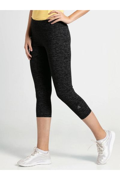 JOCKEY Athleisure Women Slim Fit Capri 1391-01 Black