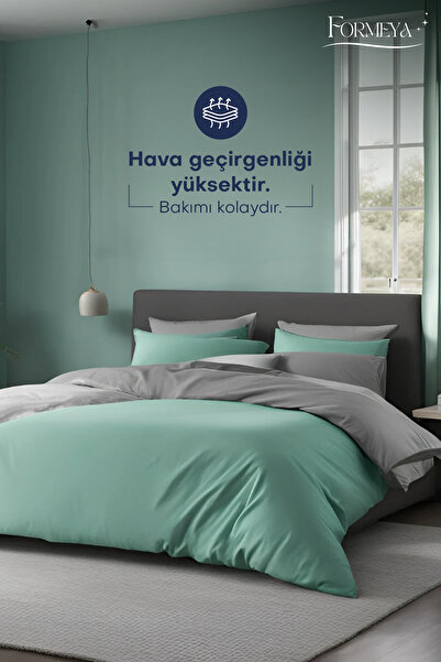 Formeya Lastikli Çarşaflı Nevresim Takımı Tek Kişilik ( 1 Adet Yastık Kılıflı)