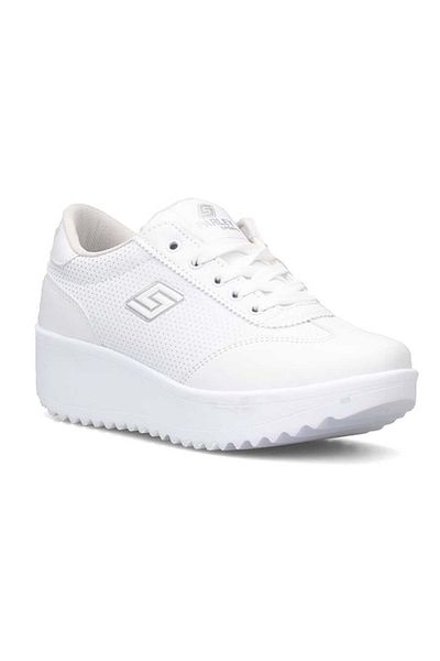 KOCAMANLAR Parley 713 Zippered Heeled Unisex Sports Shoes White