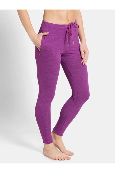 JOCKEY Athleisure-Womens Yoga Pant AA01-01 Purple