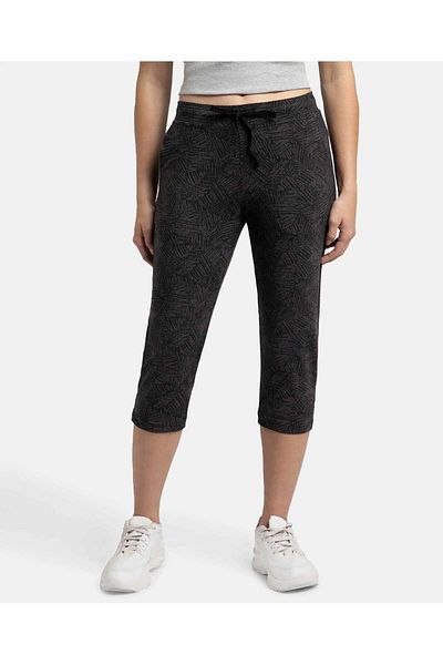 JOCKEY 24X7 Capri Pants 1300-01 Black