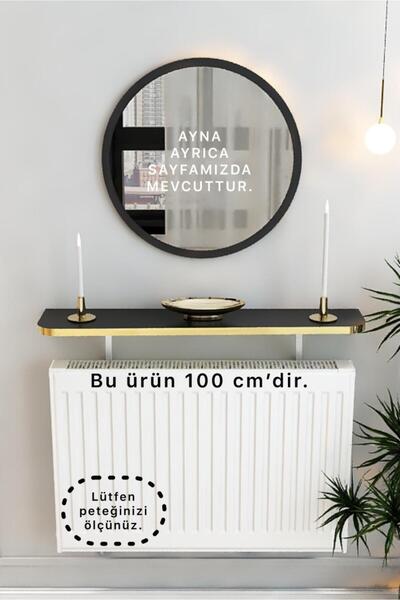 TALAŞTOZUM Petek Üstü Tak Çıkar , Uçan Raf & Dresuar Duvar Montajsız Oval Kes...