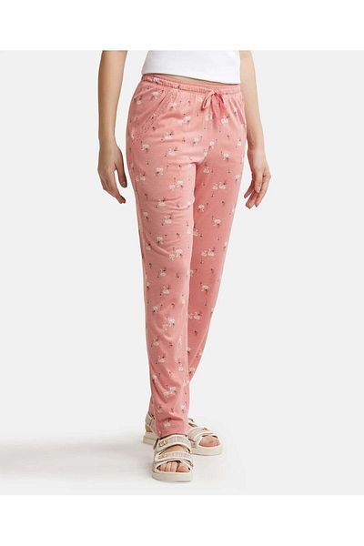 JOCKEY AOP Knit long pant RX09-01 Pnk