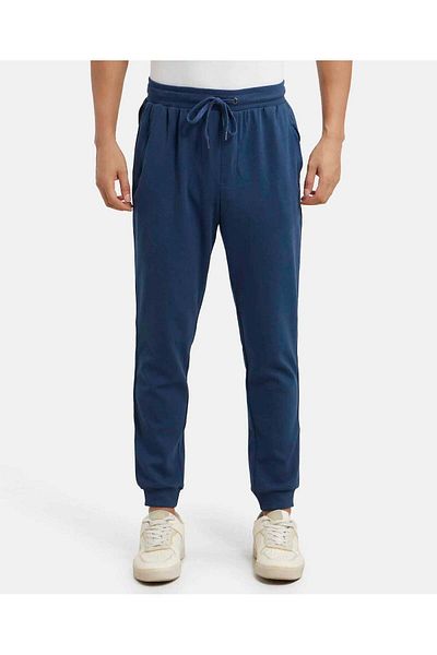 JOCKEY Athleisure Mens Track Pant AM71-01 Blue
