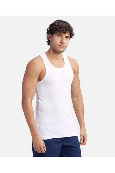 JOCKEY Racer Back 24X7 Vest 9922-01 White