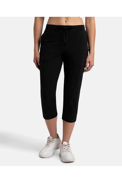 JOCKEY 24X7 Capri Pants 1300-01 Black
