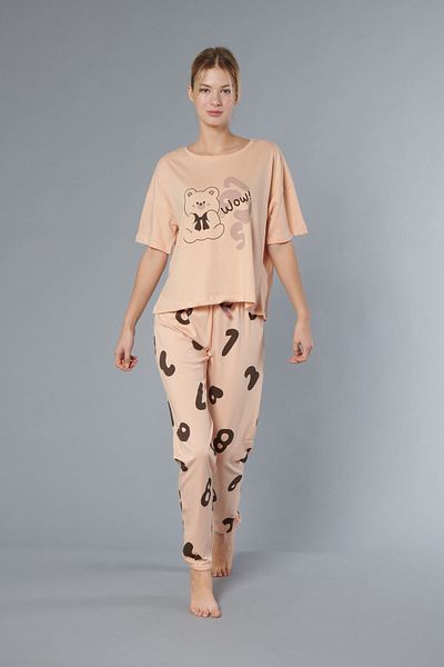 Rubina Secret Σετ γυναικείες πιτζάμες από 100% βαμβάκι - Oversize 4 εποχές [2025- ΑΝΟΙΞΗ]