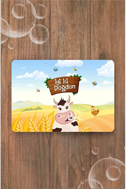 neşeli günlerim Farm Themed Birthday * 18Pcs Adhesive Foam Bubble Sticker