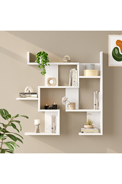 Yurudesign Shelf 26 Duvar Rafı Beyaz WL26-W