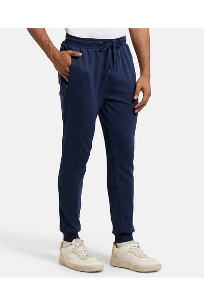 JOCKEY Athleisure-Mens Strait fit Track AM02-01 Blue
