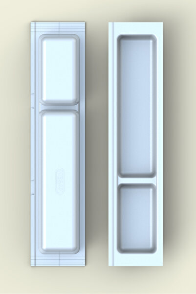 tify Kitchen Drawer Modular Two Compartment Cutlery Holder White 11Cmx48Cm (Can Be Cut 4cm from the Length)