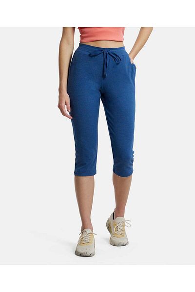JOCKEY 24X7 Capri Pants 1300-01 Blue