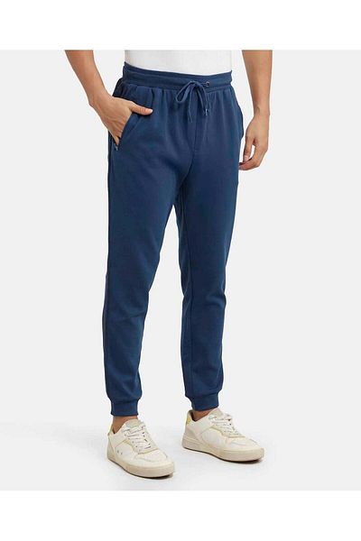 JOCKEY Athleisure Mens Track Pant AM71-01 Blue